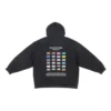 Sudadera con capucha Pride de corte holgado «Negro» 651799TMVO31070