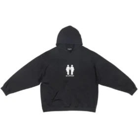 Sudadera con capucha Pride de corte holgado «Negro» 651799TMVO31070