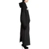 Sudadera con capucha redonda Back Flip oversize «Negro Blanco» 761458TPVG11070