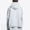Sudadera con capucha Slime de corte amplio «Gris verdoso» 674986TLVF21203