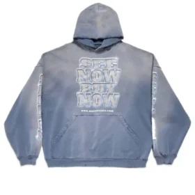 Sudadera con capucha Snbn «Azul» 739024TQVE74108