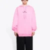 Sudadera con capucha Sponsor rosa y roja 578135TJVE15764