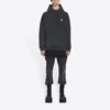 Sudadera con capucha Sporty B de corte medio «Negro» 600583TLVA11070