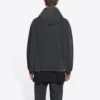 Sudadera con capucha Sporty B de corte medio «Negro» 600583TLVA11070