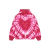 Sudadera con capucha Tie-Dye para San Valentín, corte amplio «Rojo» 675003TLVI86802