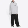 Sudadera con capucha Turn de corte amplio «Heather Grey Black» 674986TLVB41167