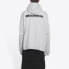 Sudadera con capucha Turn de corte amplio «Heather Grey Black» 674986TLVB41167