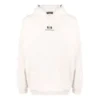 Sudadera con capucha Unity de corte ancho «Beige claro y negro» 674986TLVG19054