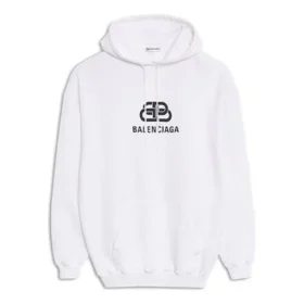 Sudadera con capucha y cordón, color blanco 570792TEV199044