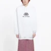 Sudadera con capucha y cordón, color blanco 570792TEV199044