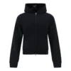 Sudadera con capucha y cremallera «Black» 790382TQVN91000