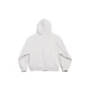 Sudadera con capucha y cremallera completa Champs-Élysées, corte regular «Blanco» 803264TRVM99016