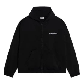 Sudadera con capucha y cremallera, corte amplio «Negro» 674719TLVB49034 Sudadera con capucha y cremallera, corte amplio «Negro» 674719TLVB49034