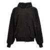 Sudadera con capucha y cremallera, corte amplio «Negro» 750965TNT391000