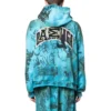 Sudadera con capucha y cremallera de estilo Skater, corte medio «Blue Sky» 744457TOVA84900