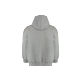Sudadera con capucha y cremallera de jersey de algodón desgastado «Grey» 744454TOVV91241 Sudadera con capucha y cremallera de jersey de algodón desgastado «Grey» 744454TOVV91241