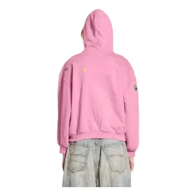 Sudadera con capucha y cremallera «Faded Dirty Pink» 803264TRVS59568 Sudadera con capucha y cremallera «Faded Dirty Pink» 803264TRVS59568