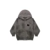 Sudadera con capucha y cremallera Gaffer Heavy Washed, corte ajustado «Gris» 720424TNVK51227