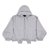 Sudadera con capucha y cremallera Incognito Boxy, corte amplio «Gris» 799463TQVX11300