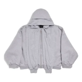 Sudadera con capucha y cremallera Incognito Boxy, corte amplio «Gris» 799463TQVX11300