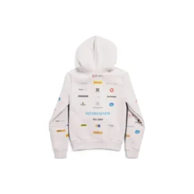 Sudadera con capucha y cremallera «Off White» 788243TQVH69016