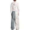 Sudadera con capucha y cremallera «Off White» 788243TQVH69016