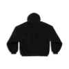 Sudadera con capucha y cremallera oversize «Black» 768694TKQ261000