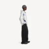 Sudadera con capucha y cremallera oversize para hombre de Balenciaga | Colaboración con la NBA en blanco/multicolor Sudadera con capucha y cremallera oversize para hombre de Balenciaga | Colaboración con la NBA en blanco/multicolor