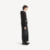 Sudadera con capucha y cremallera oversize «The Door» para hombre en negro Sudadera con capucha y cremallera oversize «The Door» para hombre en negro