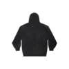 Sudadera con capucha y cremallera «Paris», corte ajustado «Black Faded» 744454TOVI41055