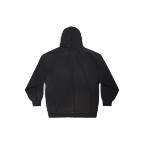Sudadera con capucha y cremallera «Paris», corte ajustado «Black Faded» 744454TOVI41055 Sudadera con capucha y cremallera «Paris», corte ajustado «Black Faded» 744454TOVI41055