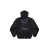 Sudadera con capucha y cremallera Paris Moon Oversized «Negro» 744444TOVE51055
