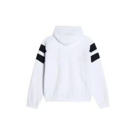 Sudadera con capucha y cremallera «Sporty B» para chándal «Blanco, negro y rojo» 675330TLVA39028 Sudadera con capucha y cremallera «Sporty B» para chándal «Blanco, negro y rojo» 675330TLVA39028