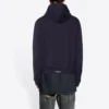 Sudadera con capucha y cremallera Tab Worn-Out «Negro» 697949TMVC21151
