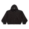 Sudadera con capucha y cremallera Unity Sports Icon Boxy, corte amplio «Negro» 787354TQVD59034