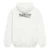Sudadera con capucha y estampado de Political Campaign FW21, blanca 578135TKVI99084