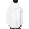 Sudadera con capucha y estampado del logotipo del uniforme «Blanca» 620973TIV809000