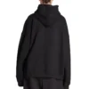 Sudadera con capucha y estampado del logotipo universitario «Black», corte amplio, fundada en 1917 675003TLV901076