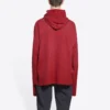 Sudadera con capucha y estampado del logotipo universitario «Est. 1917» «Rojo» 674685TLV896163