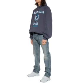 Sudadera con capucha y estampado del logotipo universitario «Navy» 697879TMV964140 Sudadera con capucha y estampado del logotipo universitario «Navy» 697879TMV964140
