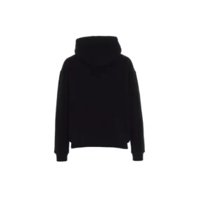 Sudadera con capucha y logo BB, manga larga, negra 612959TJVD71000