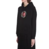 Sudadera con capucha y logo BB, manga larga, negra 612959TJVD71000