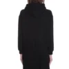 Sudadera con capucha y logo BB, manga larga, negra 612959TJVD71000
