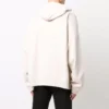 Sudadera con capucha y logo «Worldwide» «Blanco tiza/Negro» 674986TLVA99054