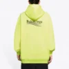 Sudadera con capucha y logotipo Alphabet en amarillo 578135TJVD47110