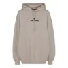 Sudadera con capucha y logotipo «Alphabet», gris y blanco, 641529TJVB19054