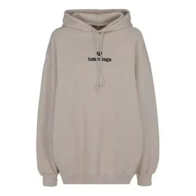 Sudadera con capucha y logotipo «Alphabet», gris y blanco, 641529TJVB19054