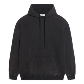 Sudadera con capucha y logotipo bordado «Negro» 578135TLVB81146