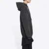 Sudadera con capucha y logotipo bordado «Negro» 578135TLVB81146