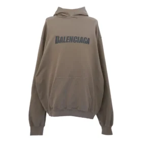 Sudadera con capucha y logotipo cuadrado «Taupe Black» 729361TNVL27761 Sudadera con capucha y logotipo cuadrado «Taupe Black» 729361TNVL27761